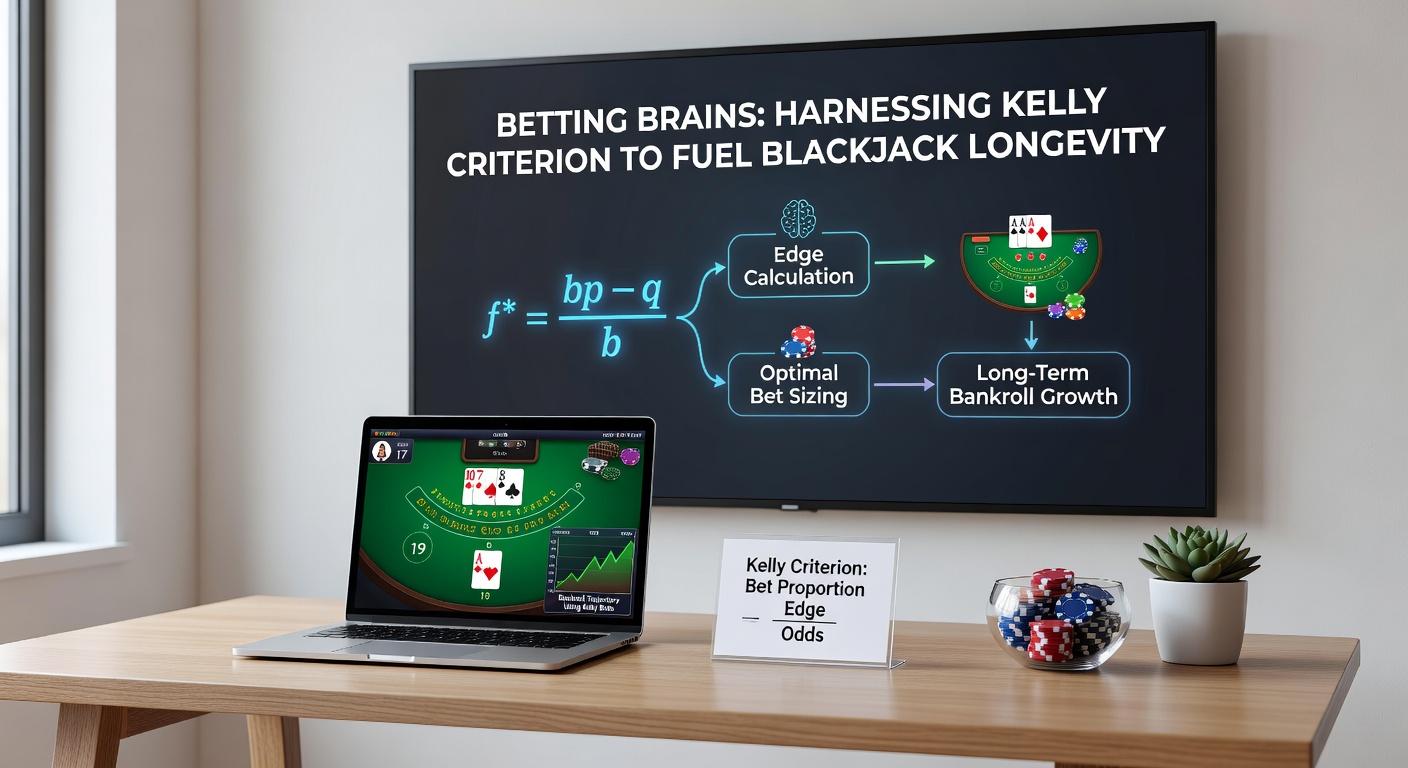 Diagramm mit Kelly-Wachstum vs. anderen Systemen in Blackjack-Simulationen
