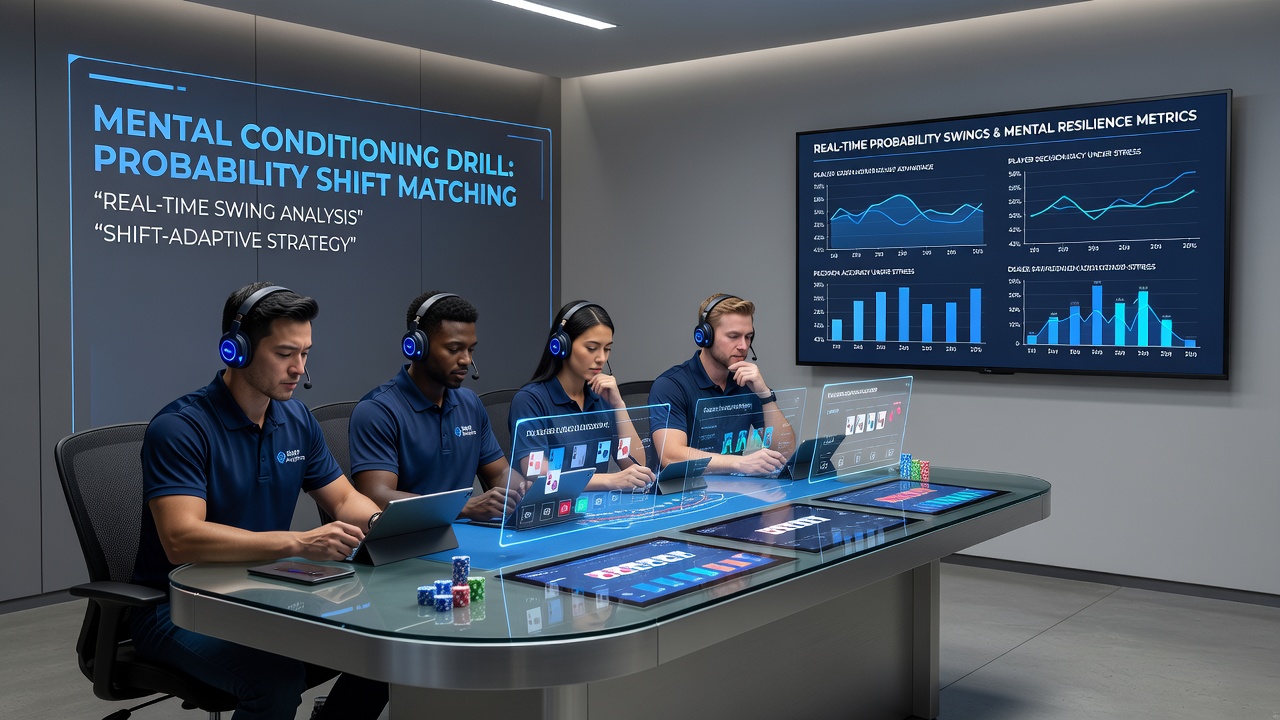 Simulation von Blackjack-Sitzungen mit Fokus auf mentale Drills und Wahrscheinlichkeitsverläufe