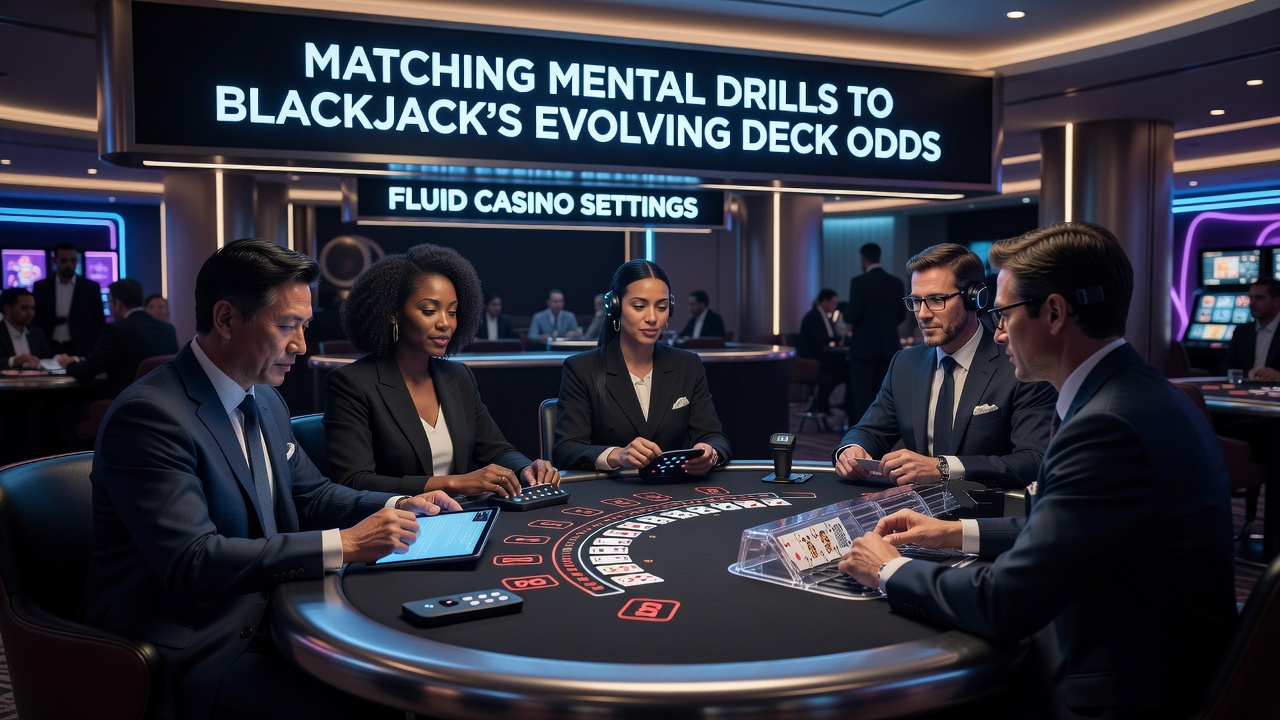 Simulation mentaler Drills mit Fokus auf Deck-Odds und variable Casino-Bedingungen