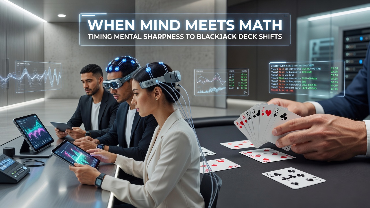 Darstellung der Synchronisation mentaler Prozesse mit mathematischen Deckveränderungen im Blackjack